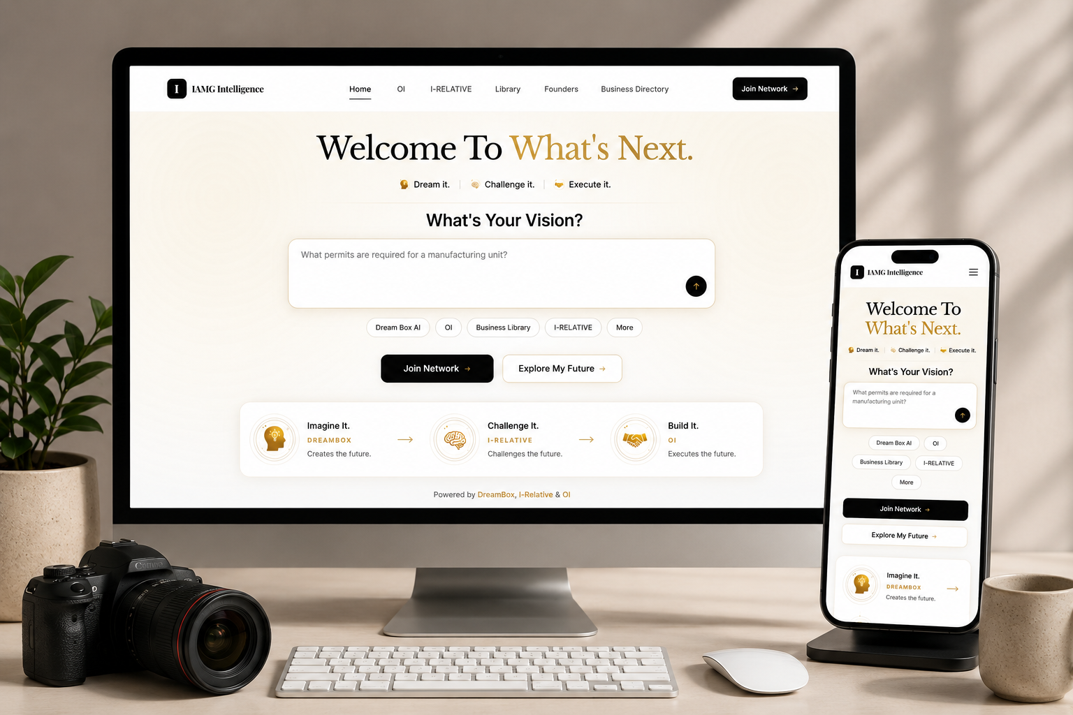 IAMG Group AI startup founder ecosystem platform Varanasi